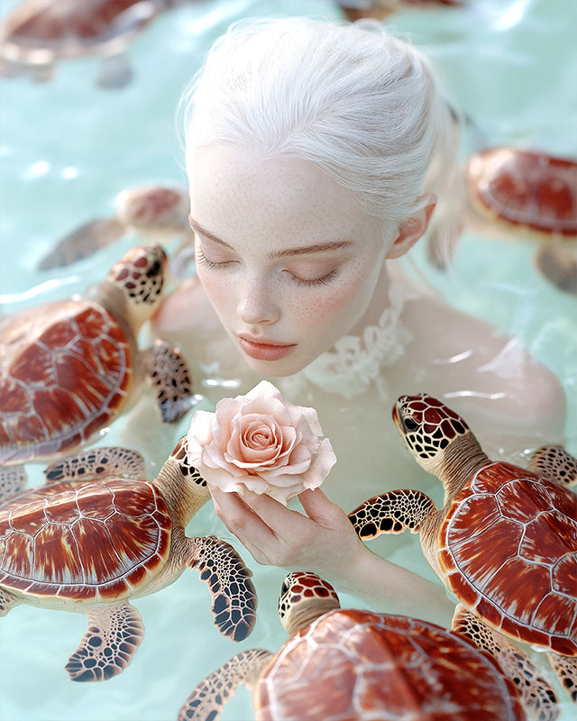 TURTLES AND A ROSE