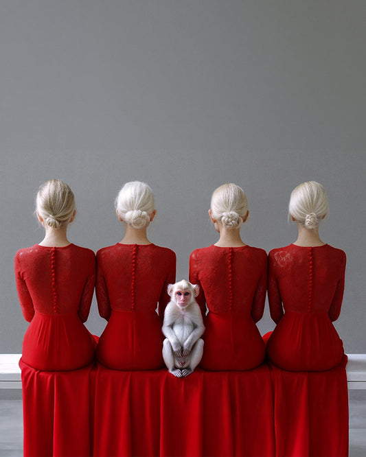 RED DRESSED